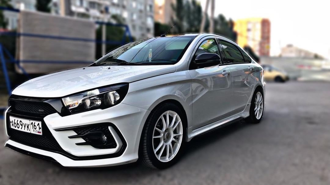 Lada Vesta тюнингованная