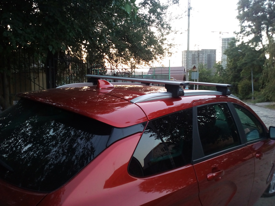 Багажник на крышу Веста SW — DRIVE2