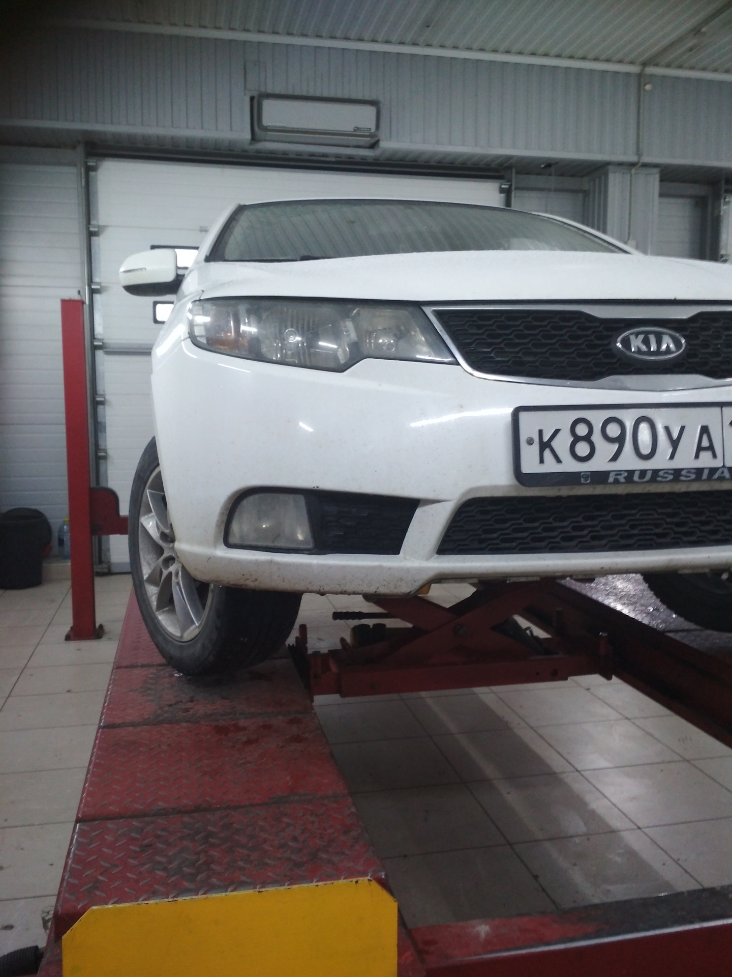 Зимняя диагностика — KIA Cerato (2G), 2 л, 2011 года | наблюдение | DRIVE2