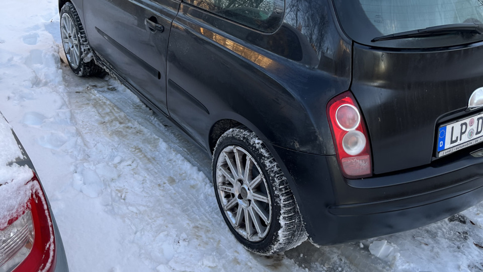 Блокировка руля с ключом в положении 0 — Nissan Micra (K12), 1,2 л ...
