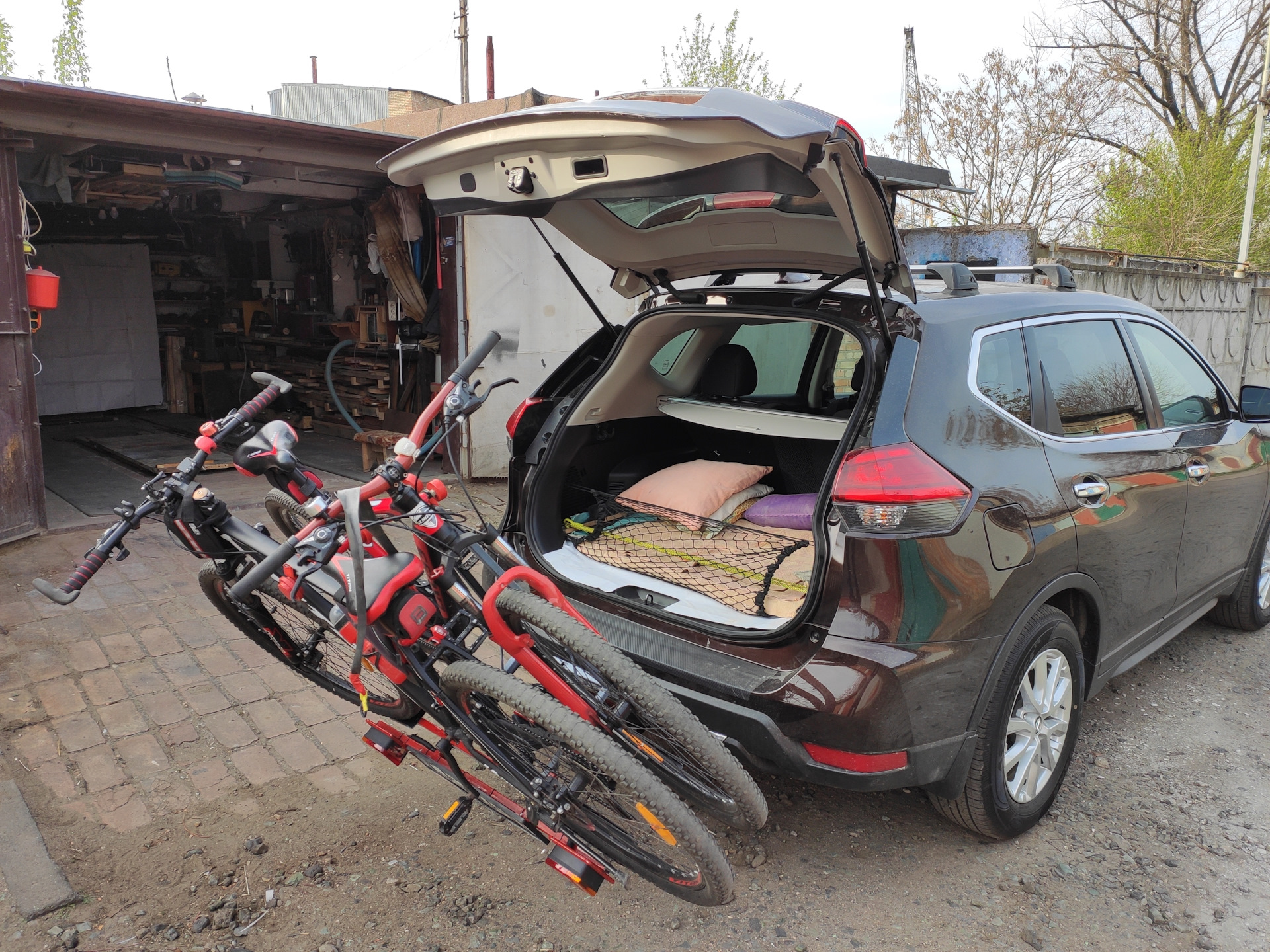 велобагажник своими руками — Nissan X-Trail III (t32), 2 л, 2019 года ...