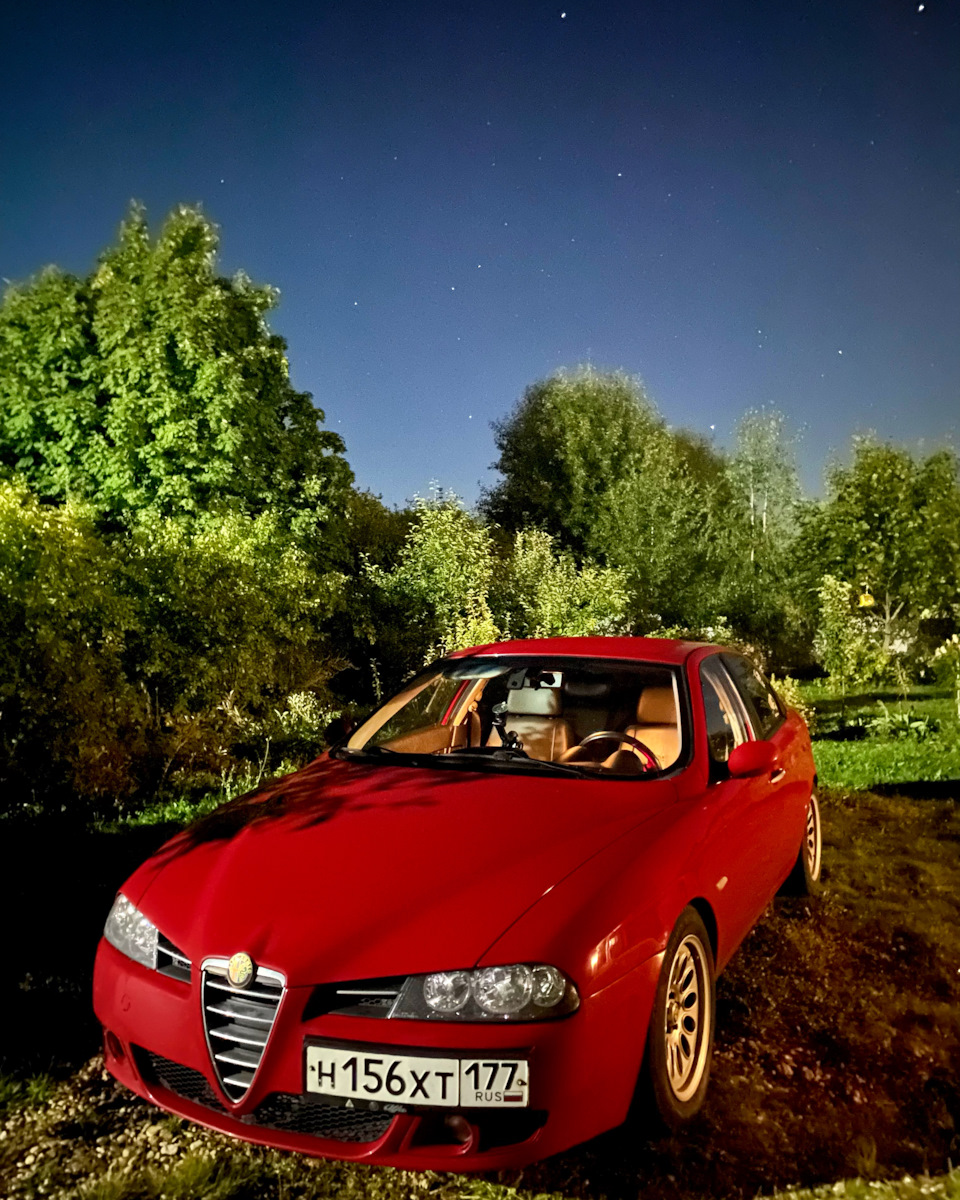 Здравствуй тополь — Alfa Romeo 156, 2,5 л, 2004 года | мойка | DRIVE2