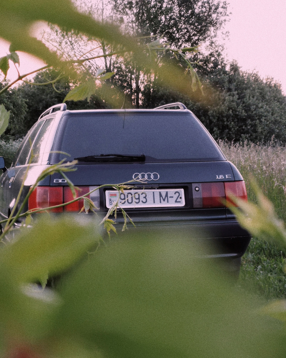 Уж больно нравится зад :) — Audi 80 (B4), 1,6 л, 1994 года | фотография |  DRIVE2