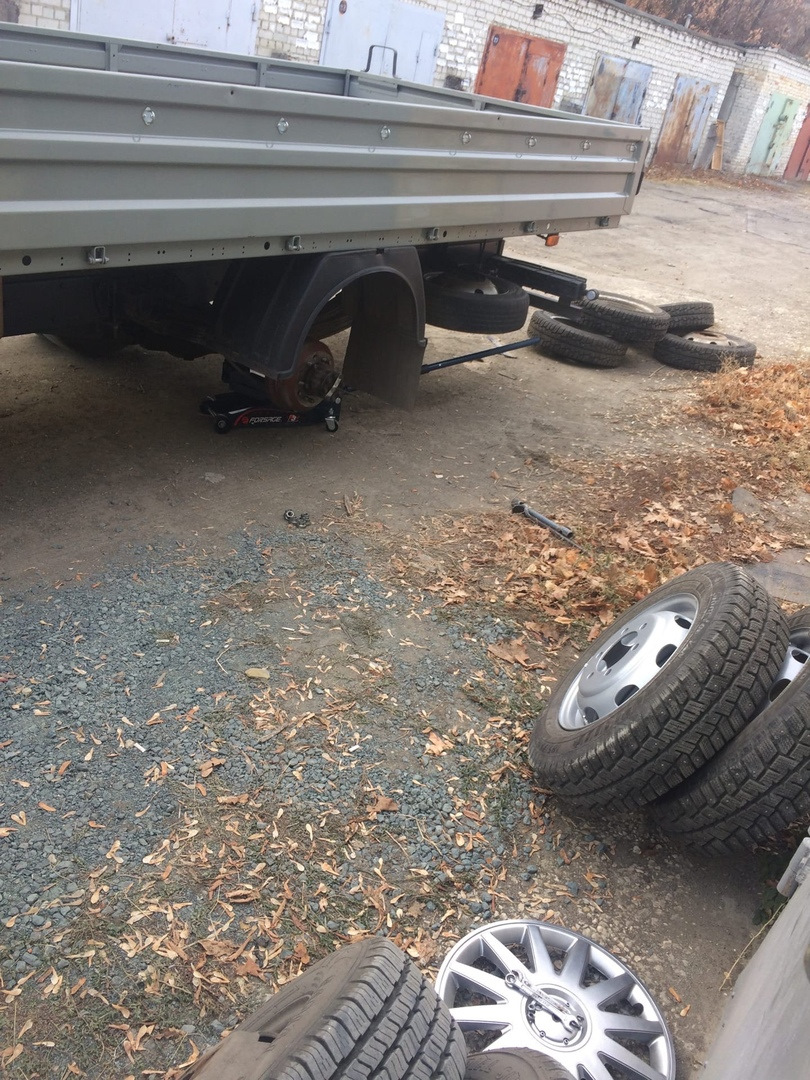 Переобувка — ГАЗ Газель, 2,8 л, 2011 года | шины | DRIVE2