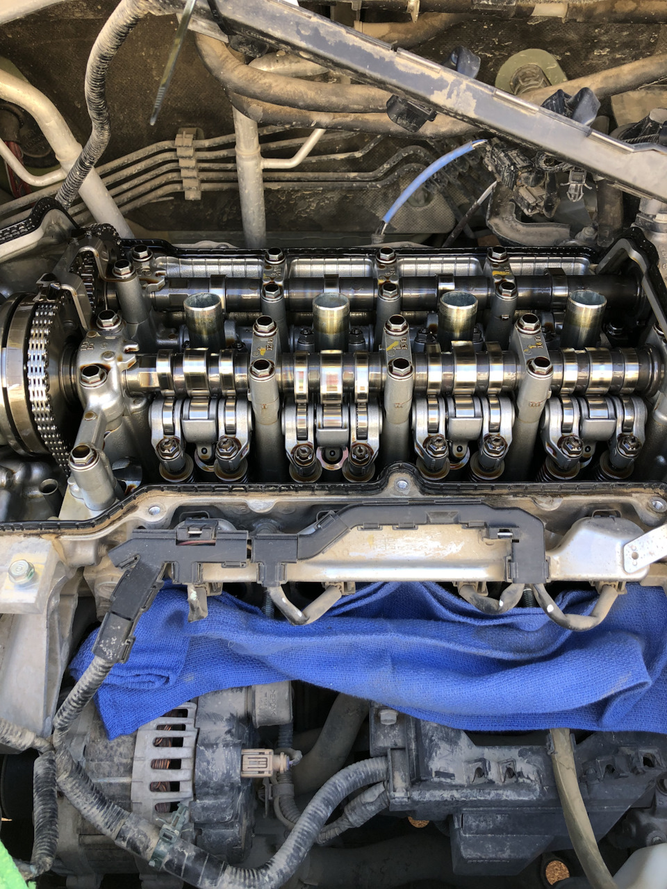 Регулировка зазоров — Honda Jazz (3G), 1,3 л, 2017 года | плановое ТО ...