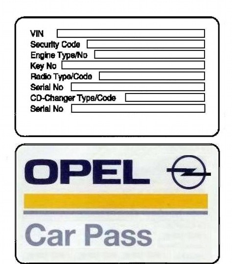 Car Pass по VIN кто сможет? — Opel Astra G, 1,6 л., 2000 года ...