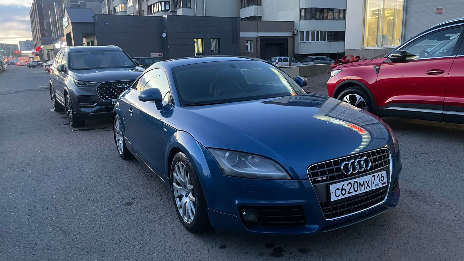 Audi TT (2G) 2.0 бензиновый 2009 | синий кит на DRIVE2