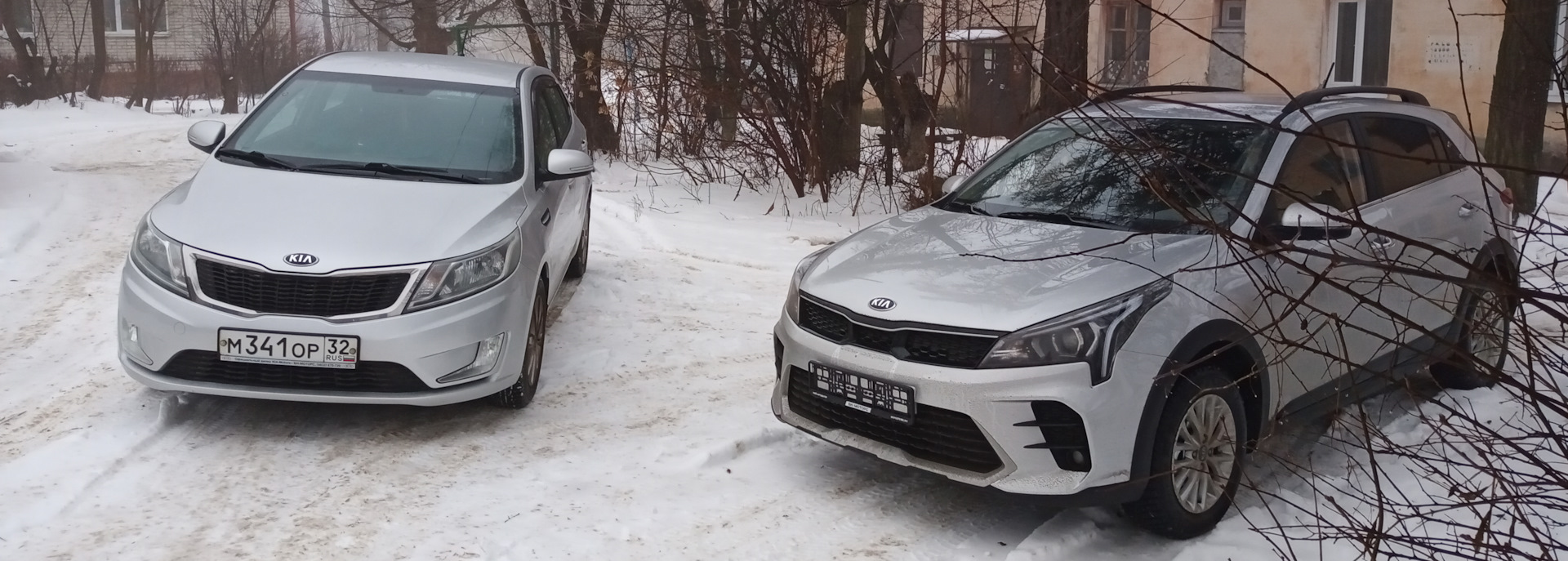 011. Сравнение двух поколений. 3 против 4. — KIA Rio X, 1,6 л, 2020 года |  наблюдение | DRIVE2