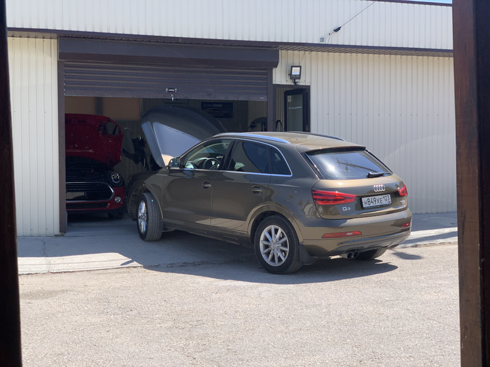 Замена масла в муфте haldex и коробке — Audi Q3 (1G), 2 л., 2012 года ...