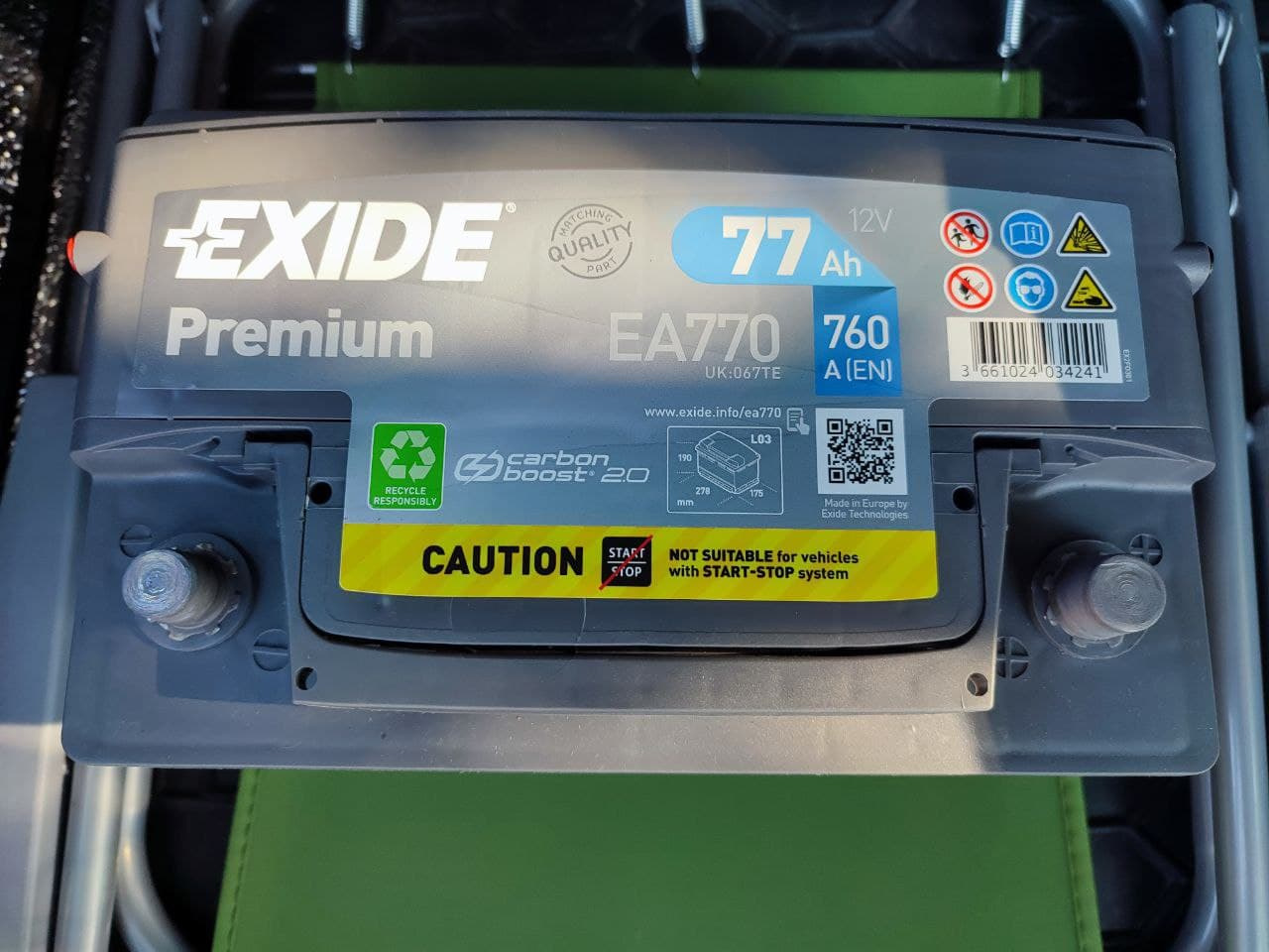 Аккумулятор Exide Premium Ea770 Купить