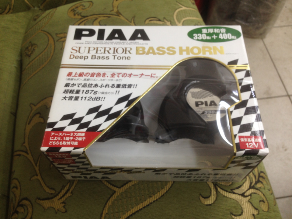 Установка звукового сигнала PIAA SUPERIOR BUSS HORN 330Hz+400Hz. — KIA ...