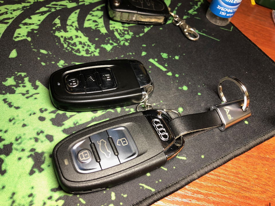 Собраный ключ — Audi A8 (D2)