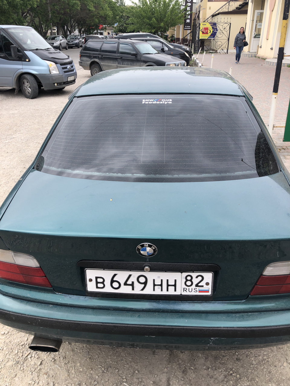 Клубная Наклейка и пленка на ноздри — BMW 3 series (E36), 1,8 л, 1992 года  | своими руками | DRIVE2