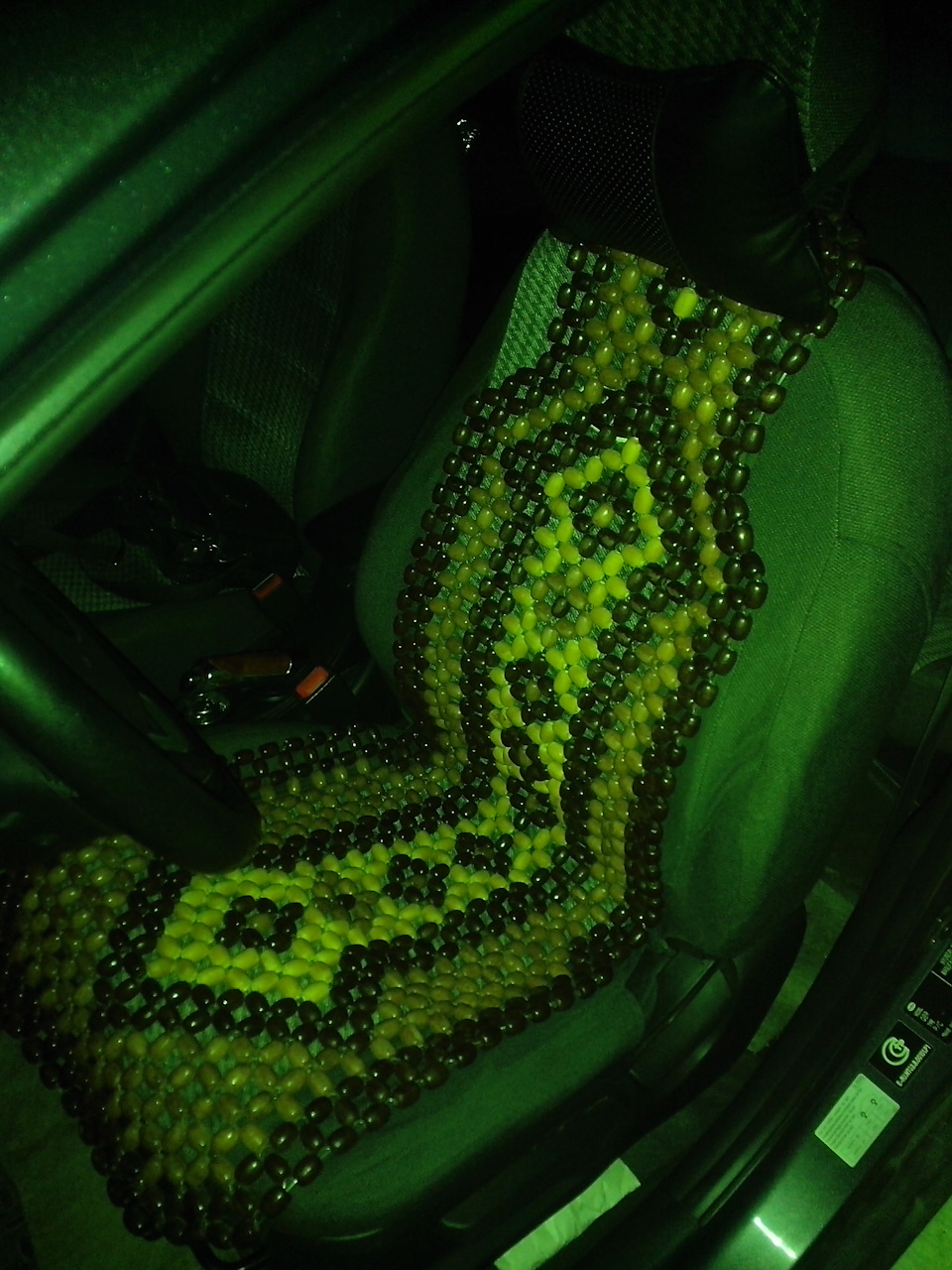 Массажная накидка на сиденье авто. — KIA Rio (3G), 1,6 л, 2012 года ...