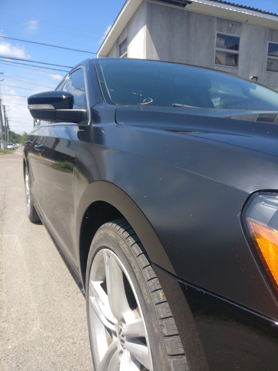 Тайванское крыло Gordon — Volkswagen Passat US, 2,5 л, 2013 года ...