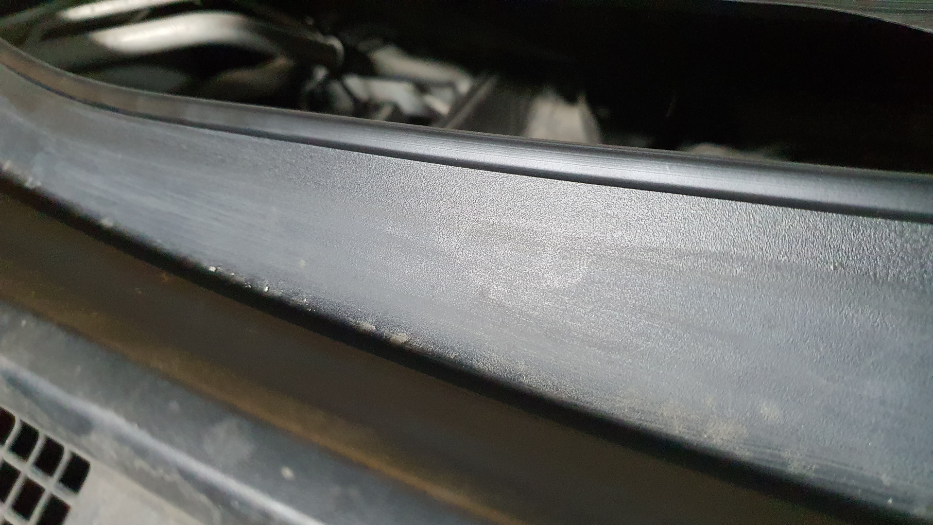 молдинг лобового стекла на X_TRAIL — Nissan X-Trail II (t31), 2 л, 2012 ...