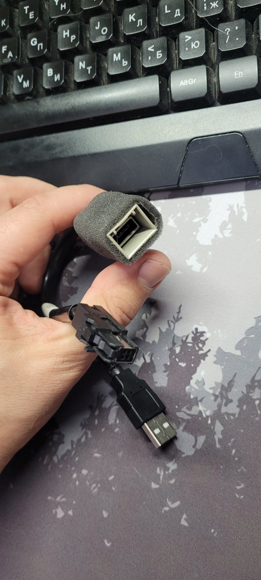 USB-переходники для магнитолы YA-MT03-1A Mitsubishi Outlander 3 — DRIVE2