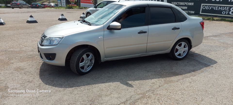 Установка ФСО и 15-е торусы на резине HANKOOK — Lada Гранта (1G), 1,6 л ...
