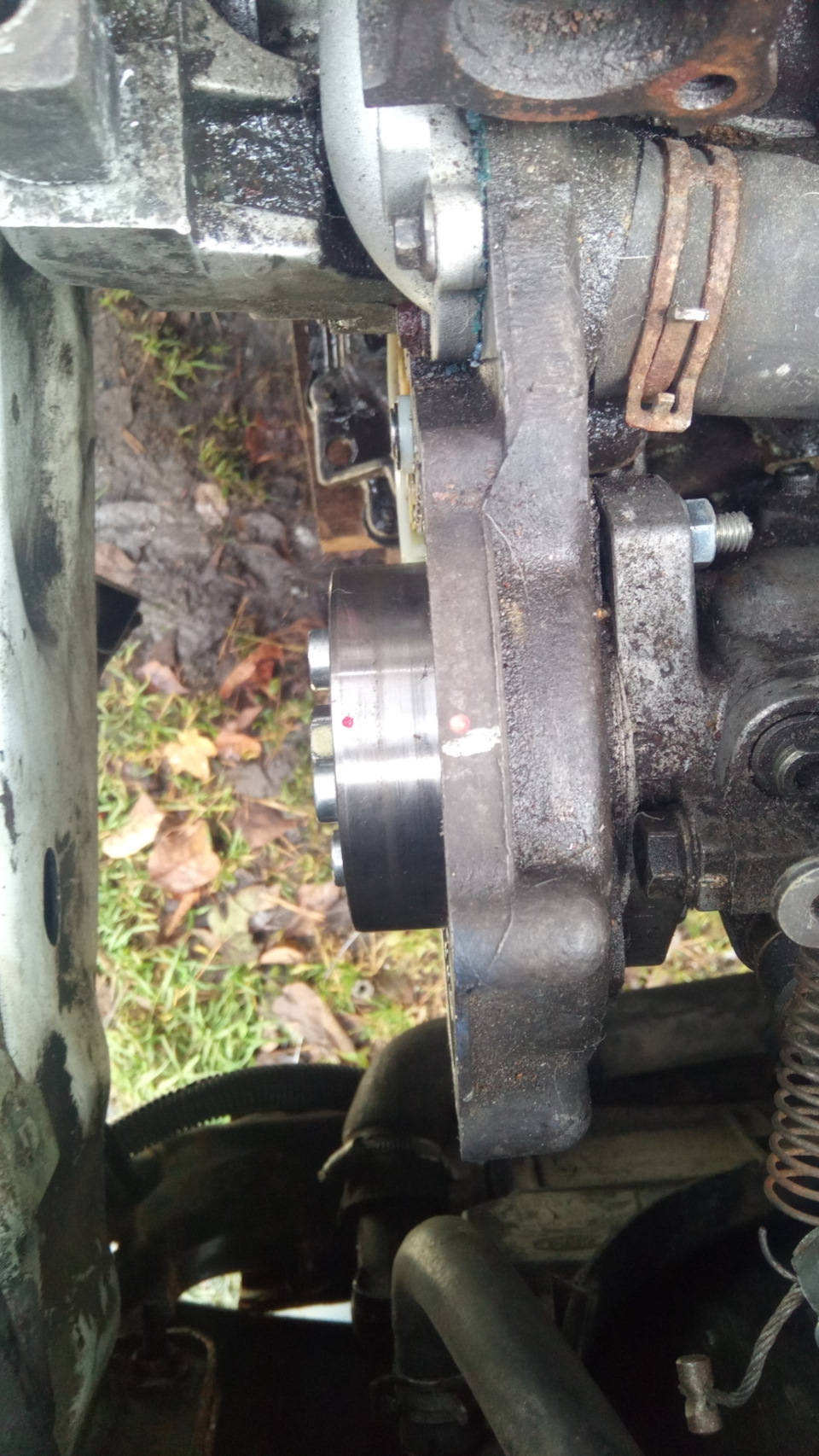 Установка момента впрыска (2часть — Ford Transit Connect, 1,8 л, 2005 ...