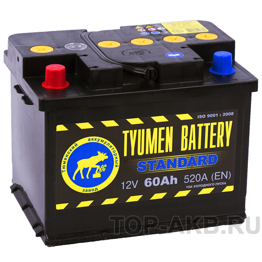 Tyumen Battery 60 Ач — TOP-AKB на DRIVE2