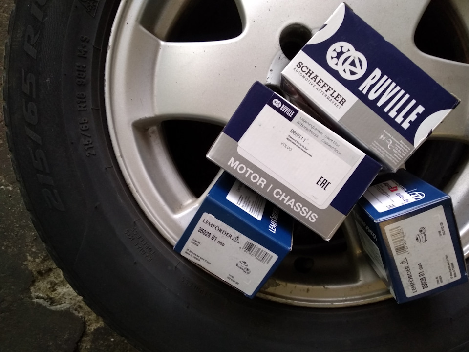 Сайлентблоки передних рычагов и… Как бы и всё — Volvo XC70 II, 2,4 л ...