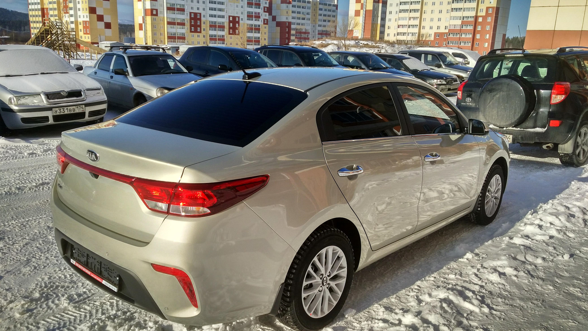 KIA Rio (4G) 1.6 бензиновый 2018 | брызги шампанского на DRIVE2