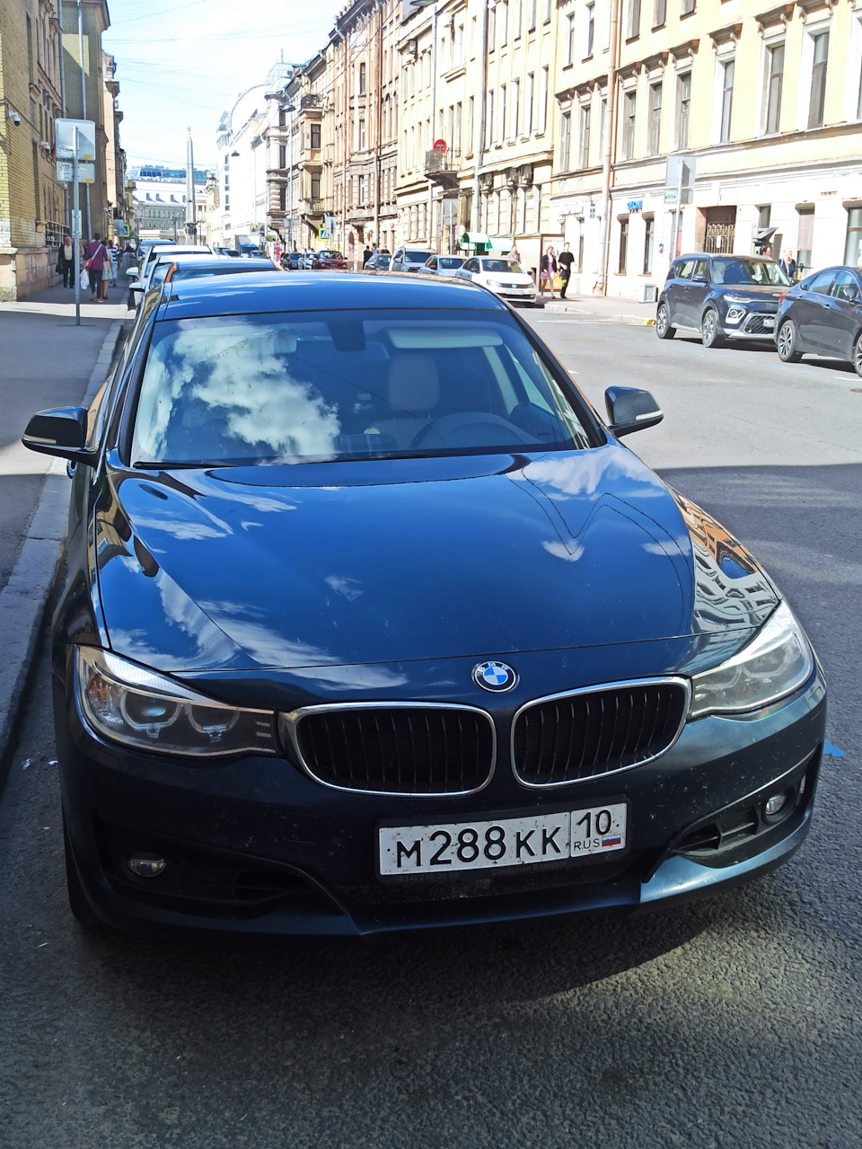 Медвежьегорск-Санкт-Петербург-Медвежьегорск — BMW 3 series Gran Turismo  (F34), 2 л, 2014 года | просто так | DRIVE2