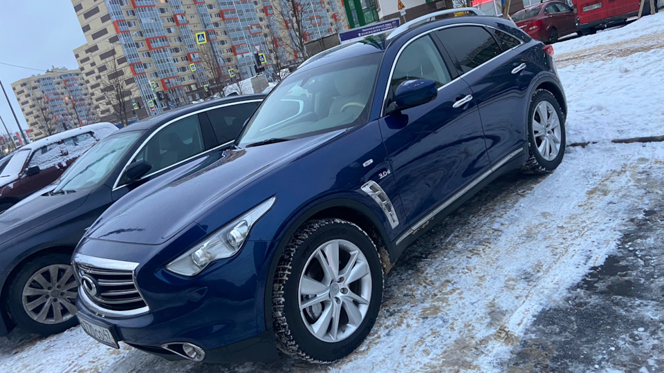 Infiniti QX70 3.0d делаем 300+ лс