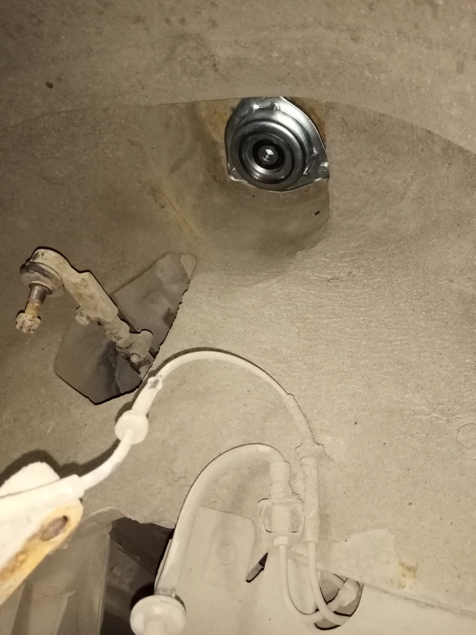 (восстановлена запись) Приора скрип хруст пружин опорного подшипника ...