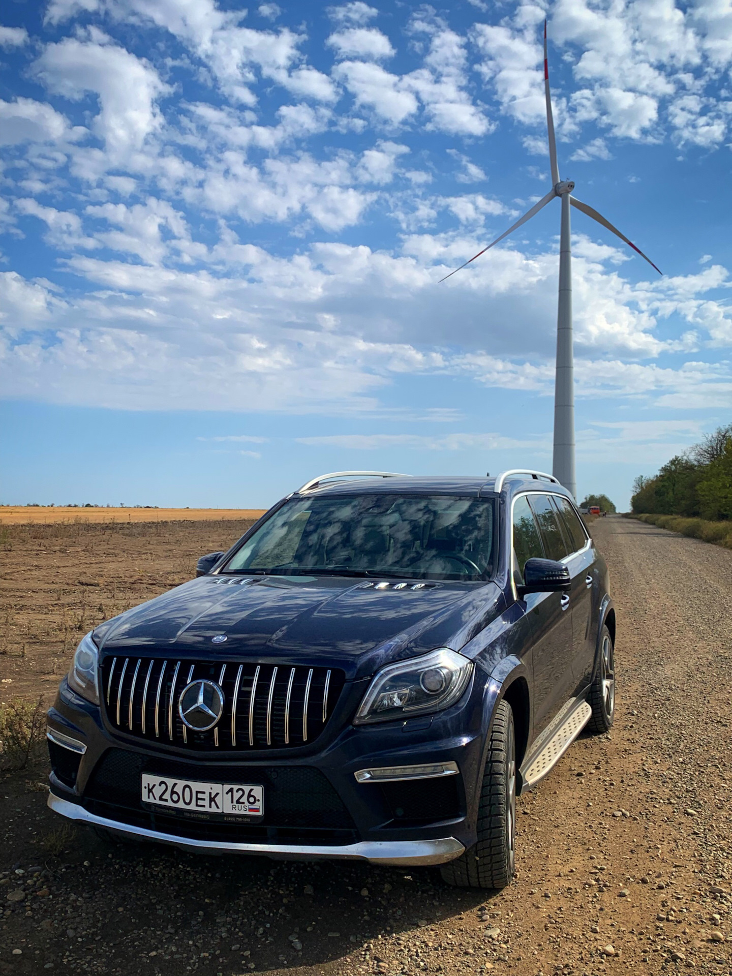 8. Поездка Пятигорск — Светлоград. — Mercedes-Benz GL-class (X166), 3 л,  2013 года | путешествие | DRIVE2