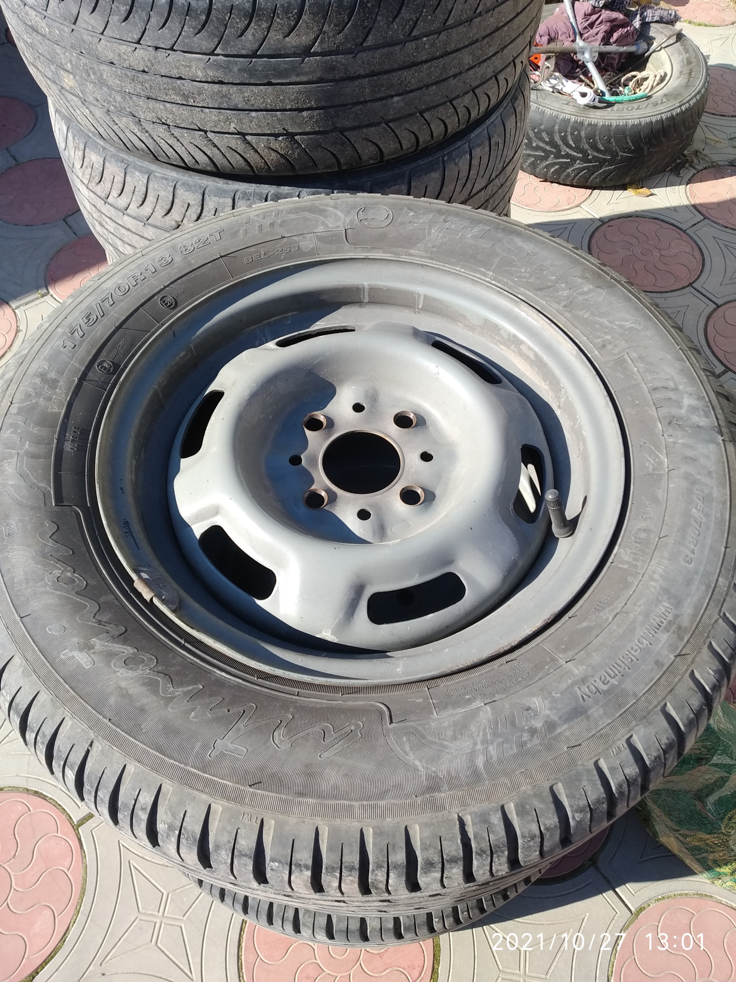 Колпаки на штампы R13 — Lada 2115, 1,6 л, 2010 года | тюнинг | DRIVE2