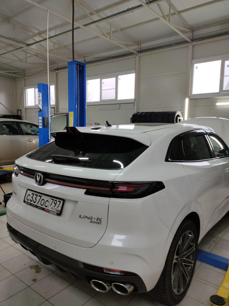 Photo from the logbook Changan Uni-K