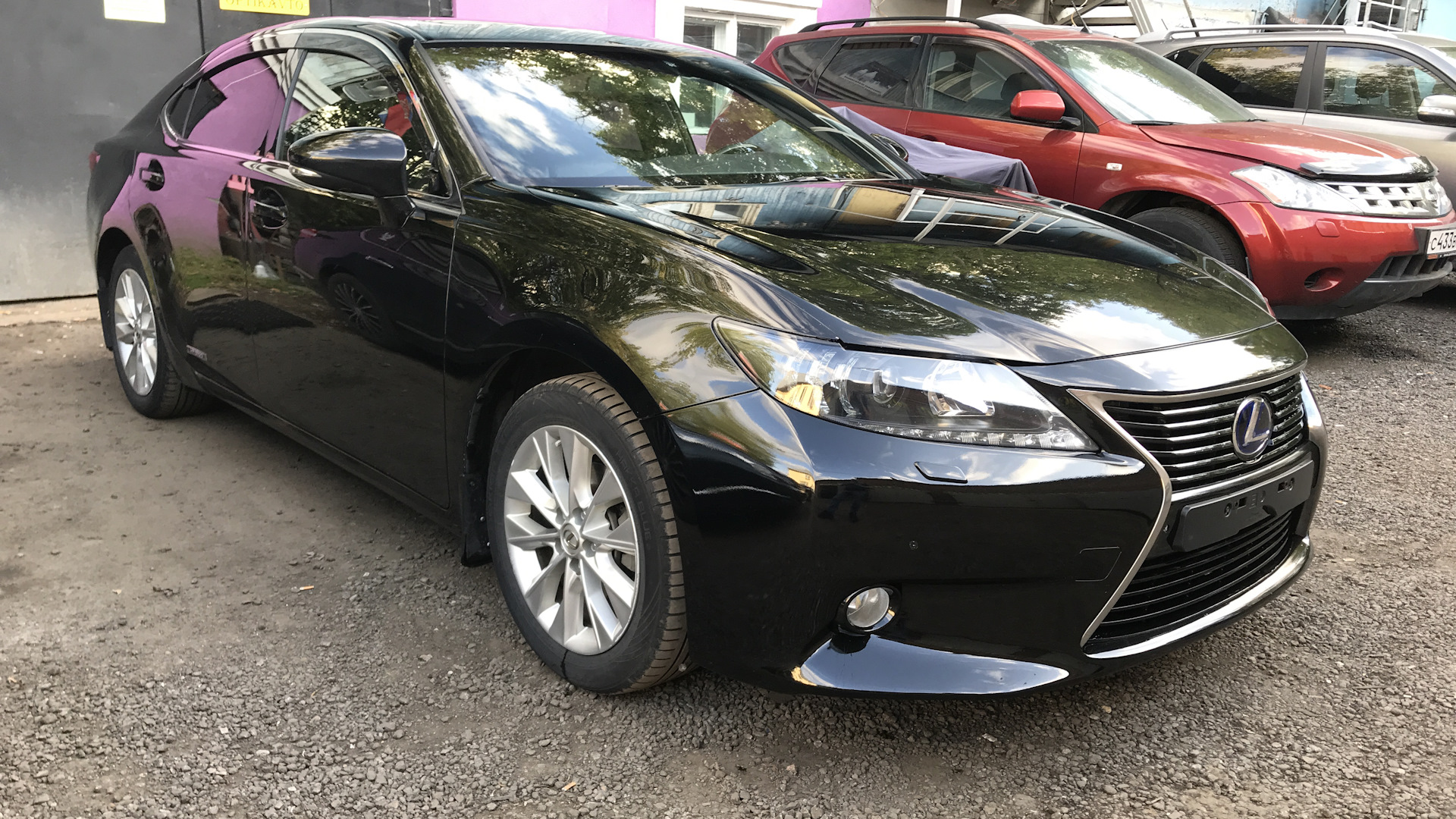 Lexus ES 300h 2.5 гибридный 2013 | из будущего на DRIVE2