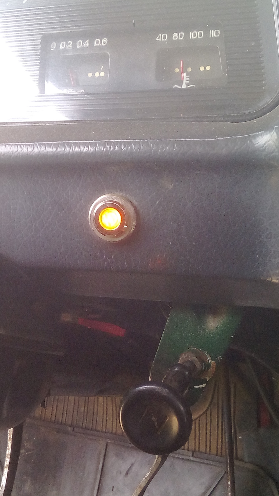 Контрольная лампа воздушной заслонки карбюратора — ИЖ ИЖ 27151, 1,5 л ...