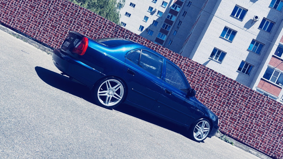 Hyundai Accent Dark Navy Blue