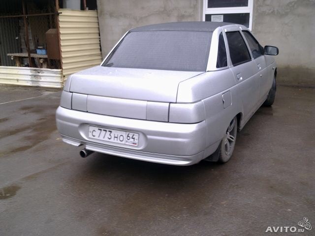 ваз 2110 с чёрной крышей