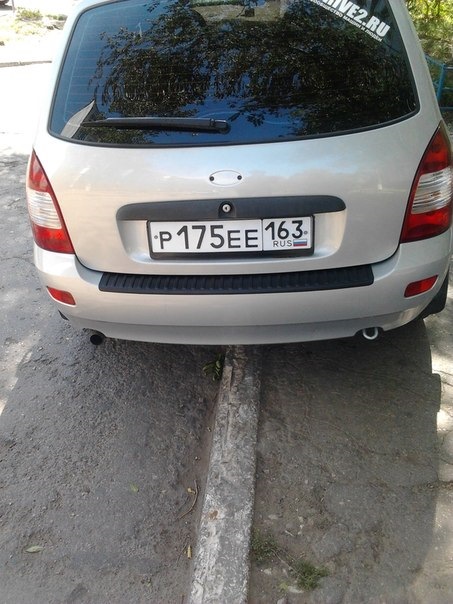 Порог на 5-ую дверь — Lada Калина Универсал (1G), 1,6 л, 2012 года ...