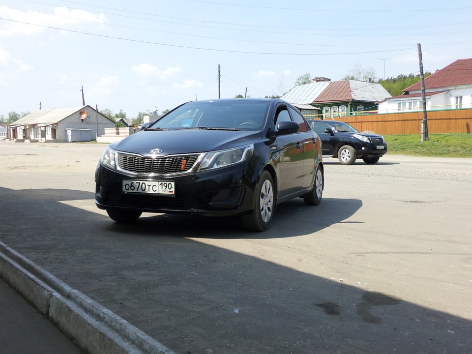 Королёв — Пенза — Королёв — KIA Rio (3G), 1,4 л, 2012 года ...