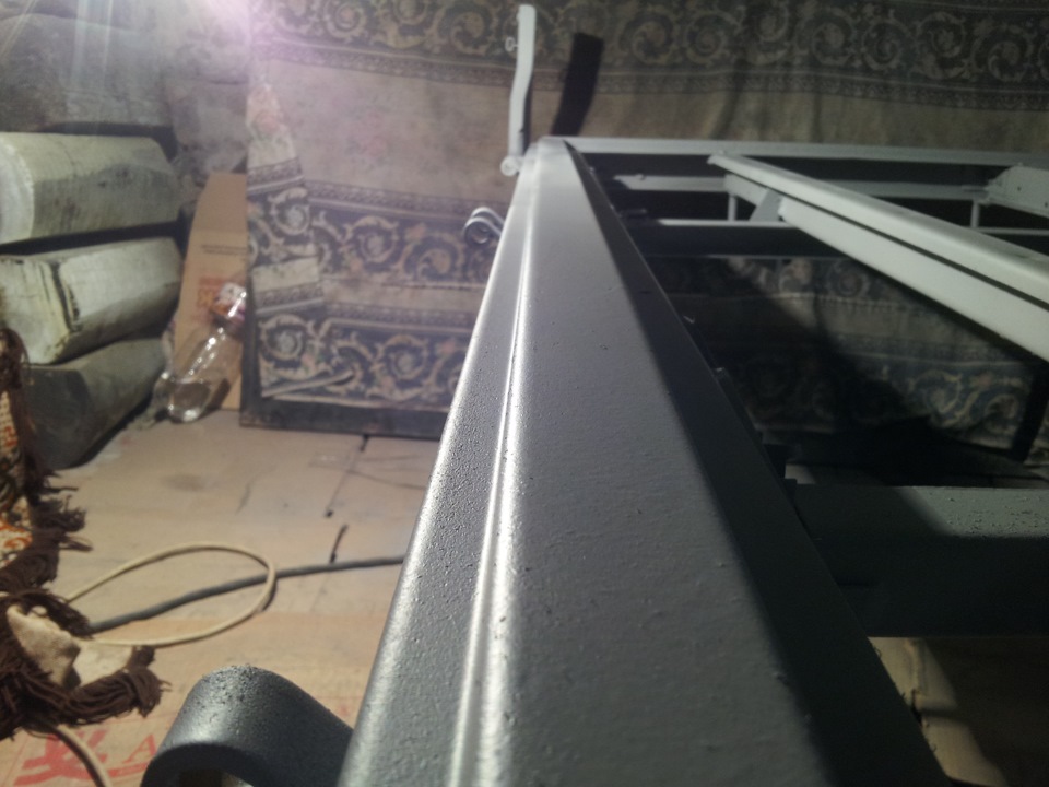 Обработка пескоструем и покраска кузова. — Nissan Atlas, 3,2 л, 1999 ...