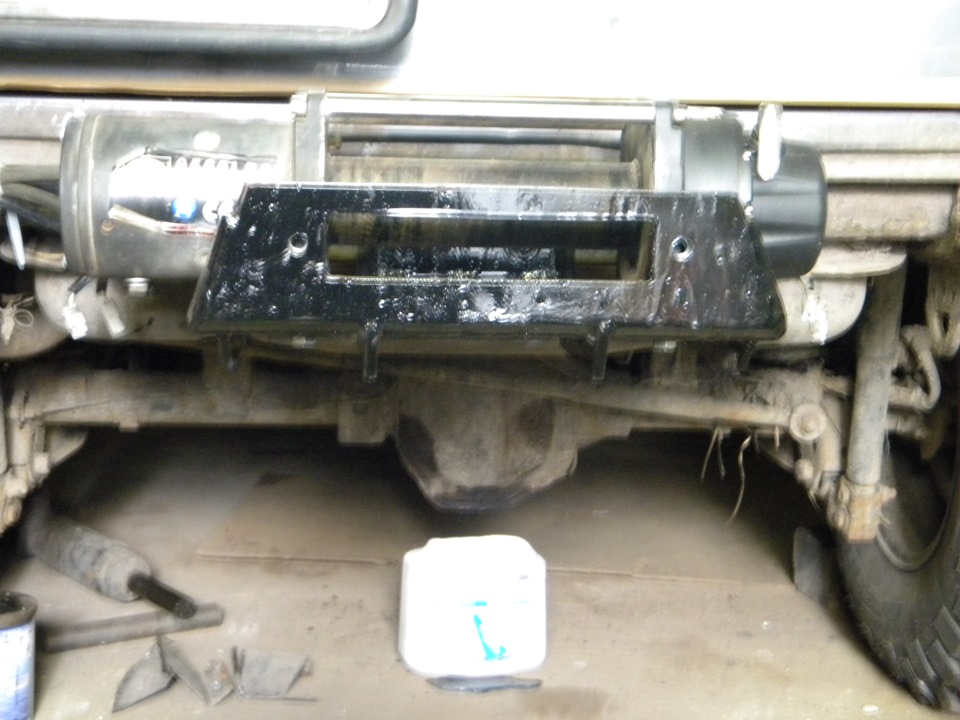 Установка задней лебеды на Дайхатсу Рокки… — Daihatsu Rocky (2G), 2,5 л ...