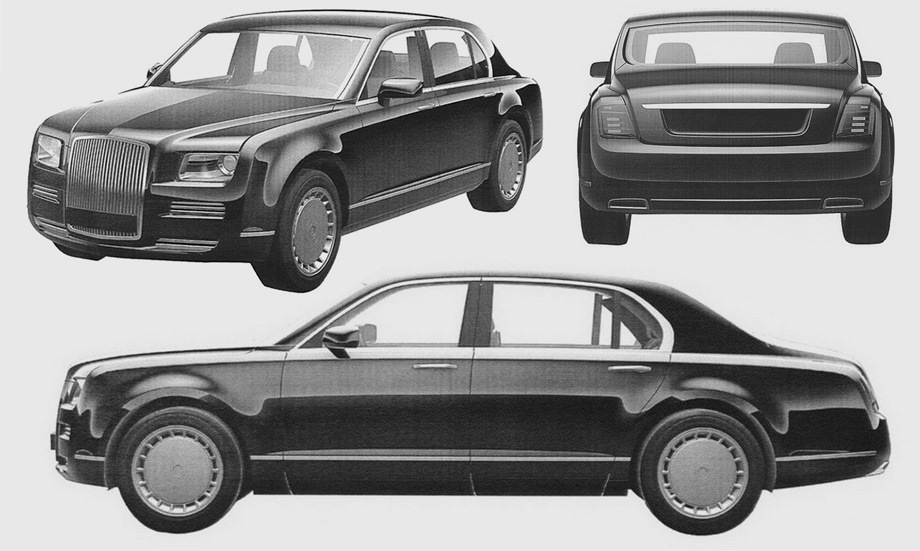 На каком рисунке изображен автомобиль. Аурус Сенат чертежи. Аурус сбоку машина. Aurus Senat чертеж. Аурус чертежи.