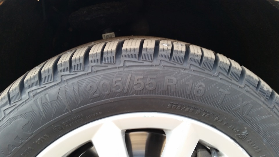 gislaved nord frost 100 + ВЕС — Skoda Octavia Mk3, 1,8 л., 2014 года ...