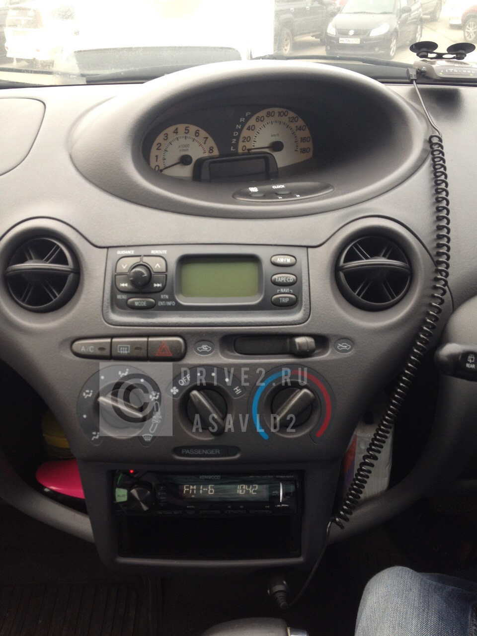Ребята, ставил кто нибуть бортовой компик такой с Yaris. — Toyota Vitz ...