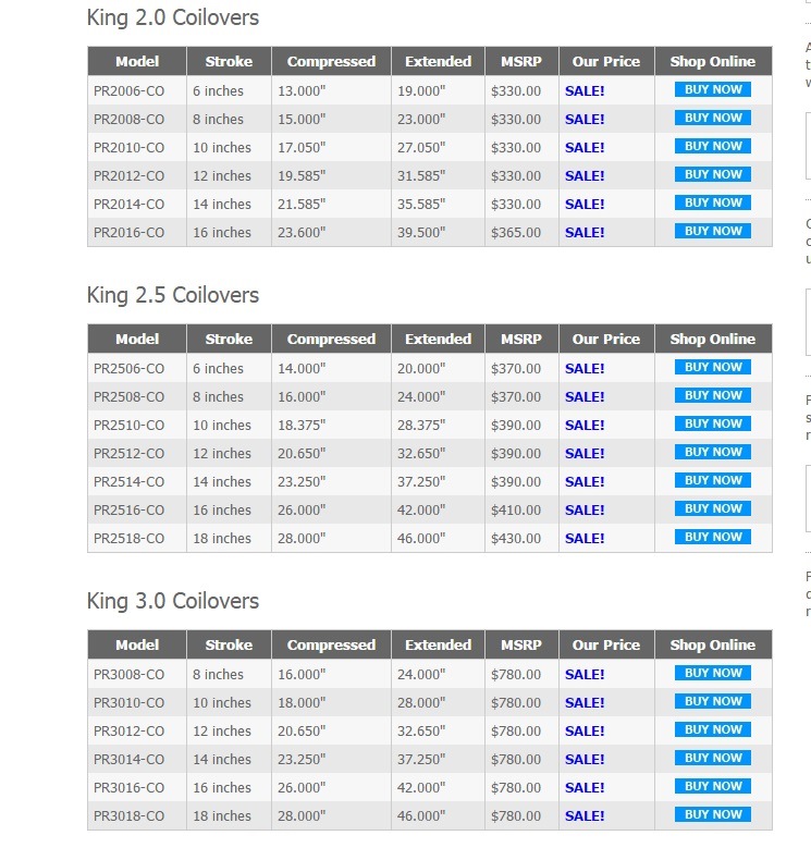 dk custom shocks
