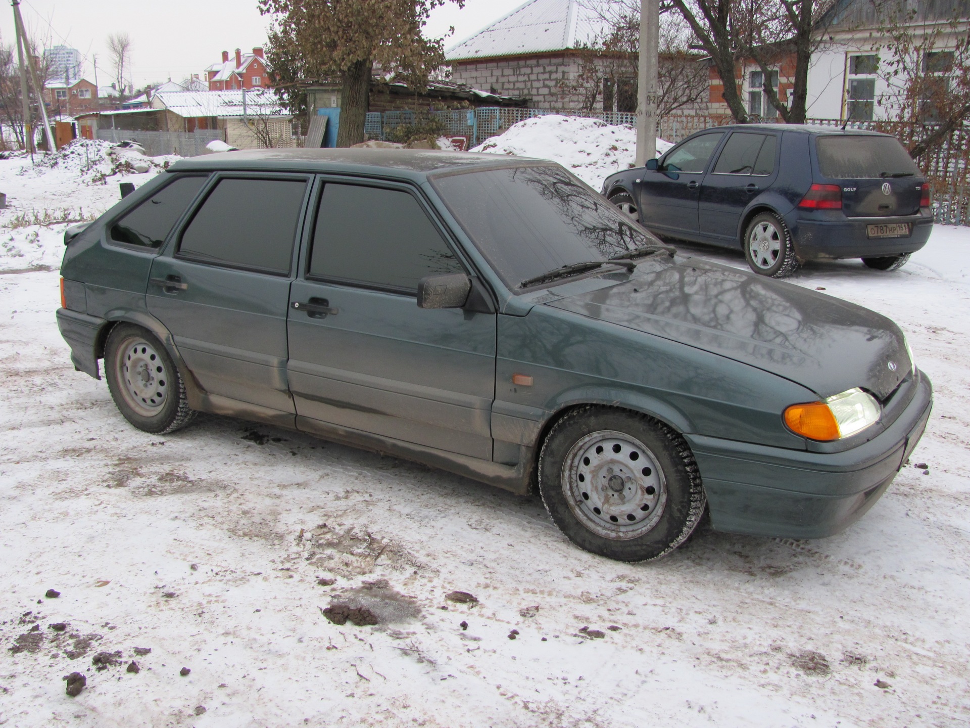 Занижение, перед -2 витка — Lada 2114, 1,6 л, 2008 года | тюнинг | DRIVE2