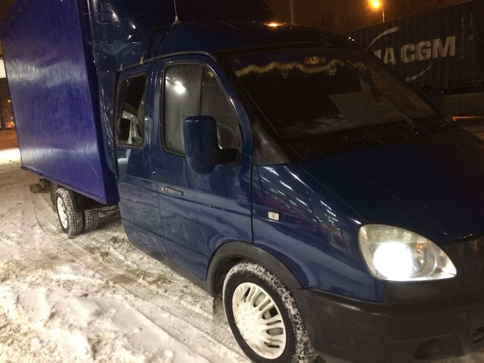 так просто. ночью в Москве не спалось. помылся))) — ГАЗ Газель, 2,5 л ...