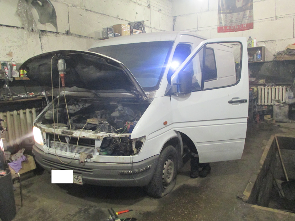 Восстановление Mercedes Sprinter D212 2.9TDi + Boshc MSA 15.2 в Липецке ...