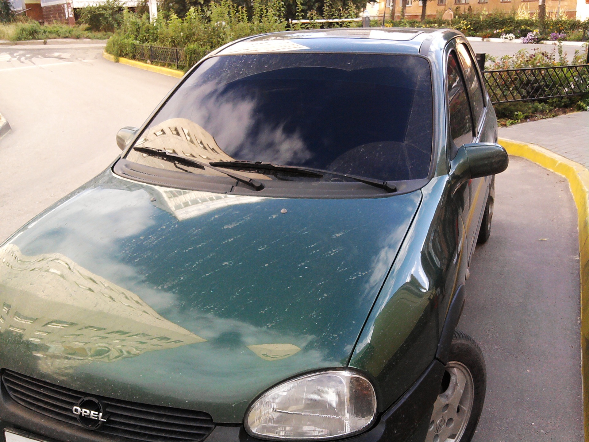 \"ПО КРУГУ\" — Opel Corsa B, 1 л, 1999 года | тюнинг | DRIVE2