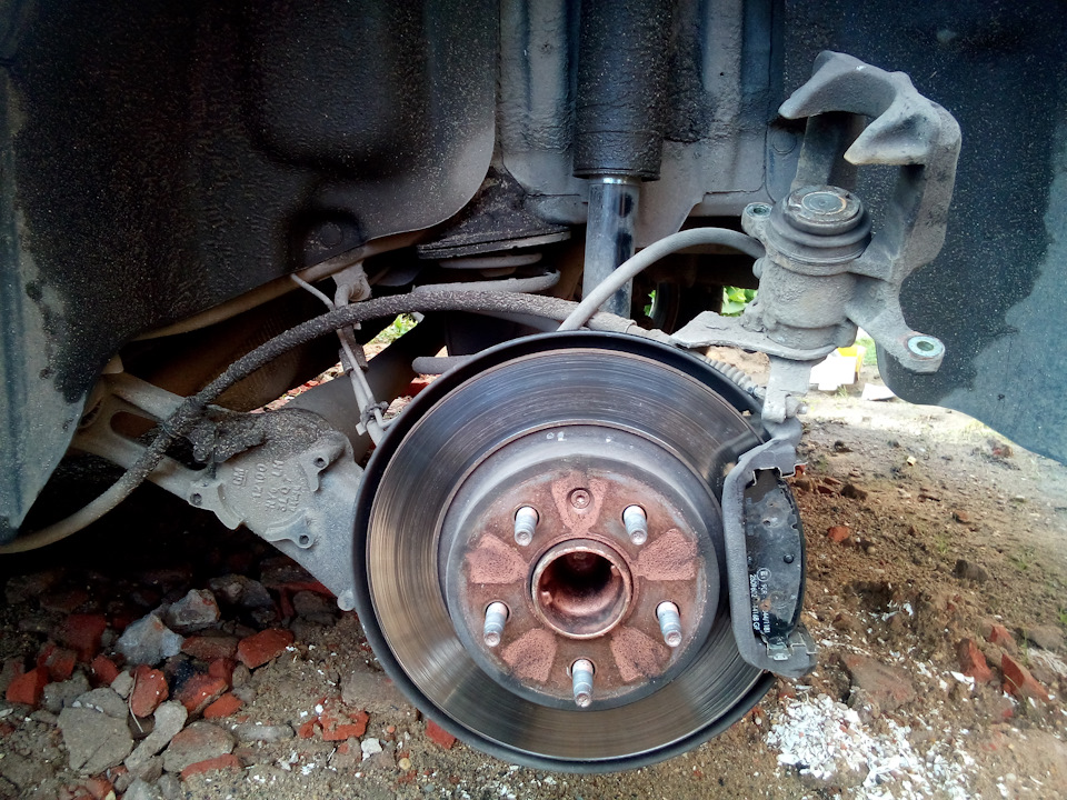 замена задних колодок, не прокачиваются тормоза… — Chevrolet Cruze (1G ...