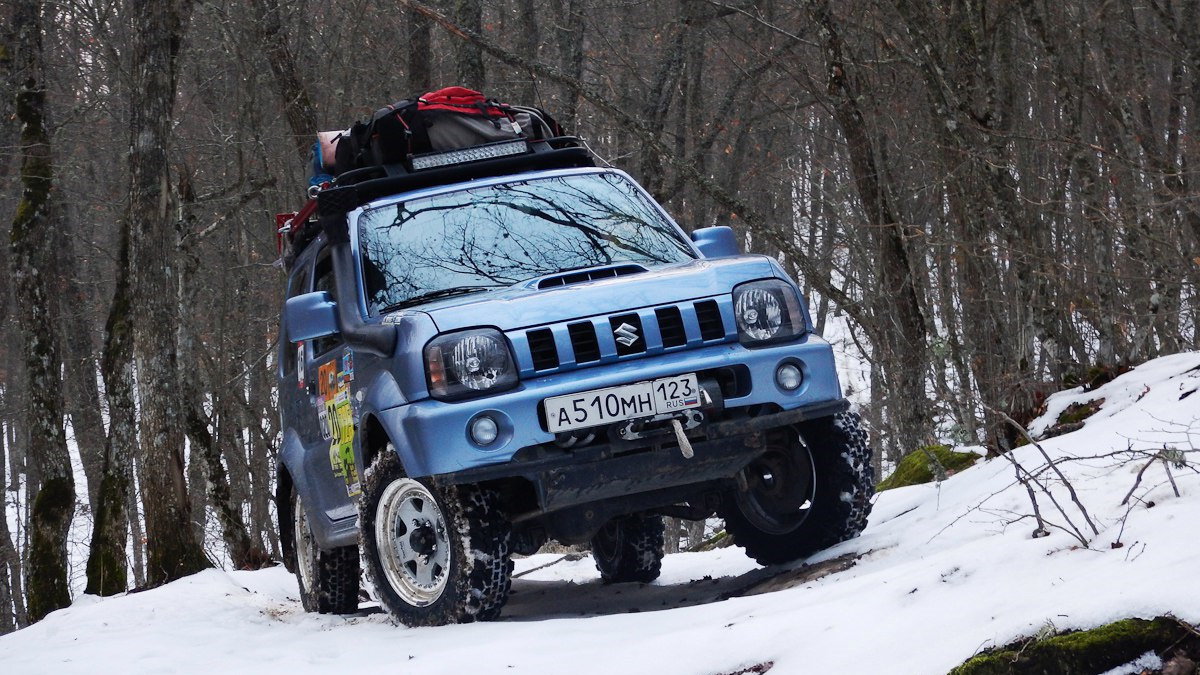 Suzuki Jimny 1.3 бензиновый 2013 | - Голубой вертолёт на DRIVE2